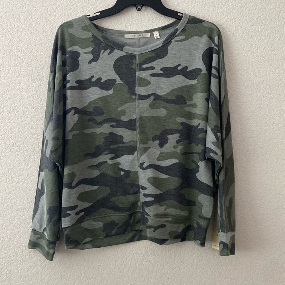 Cyrus camo long sleeve